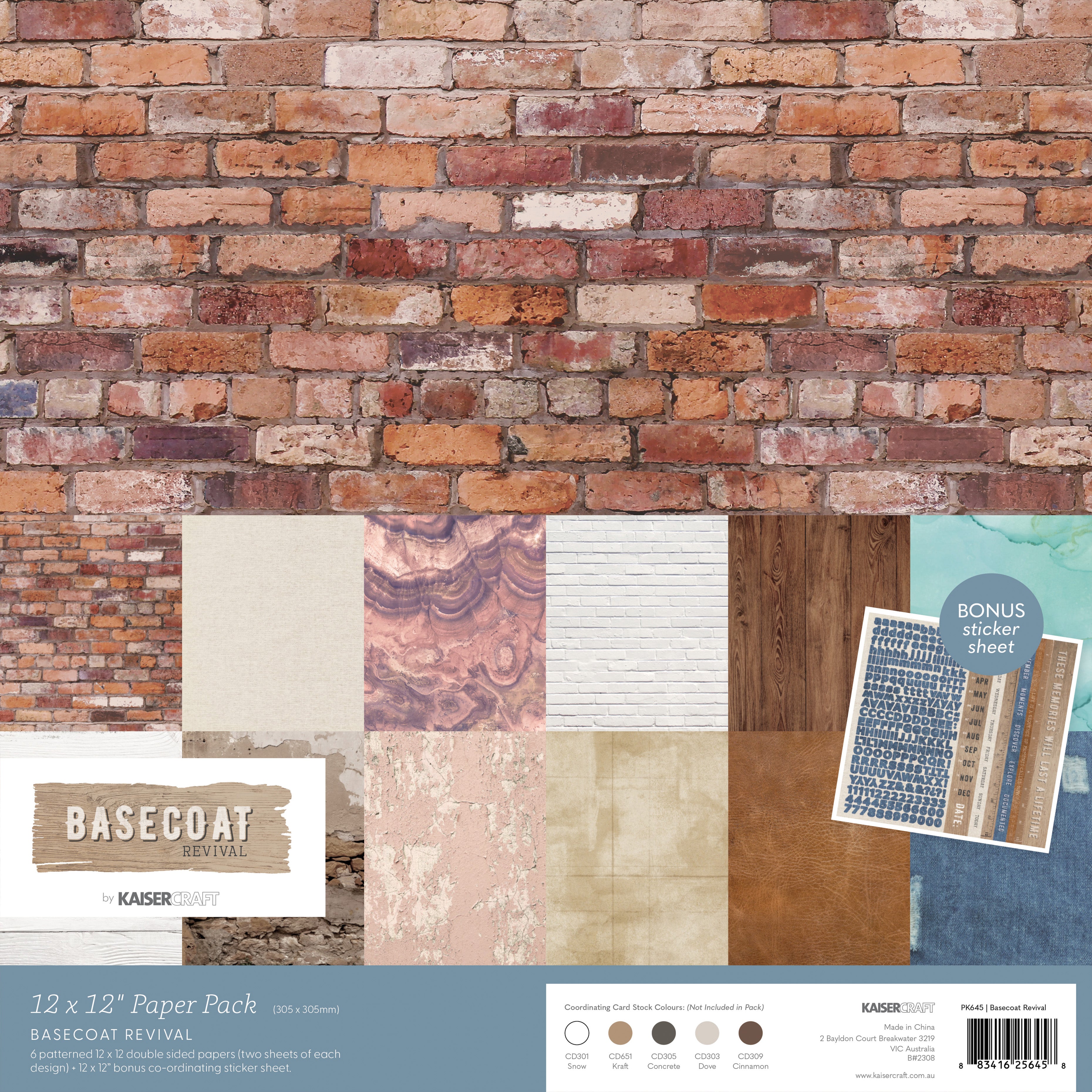 Base Coat Revival Paper Pack